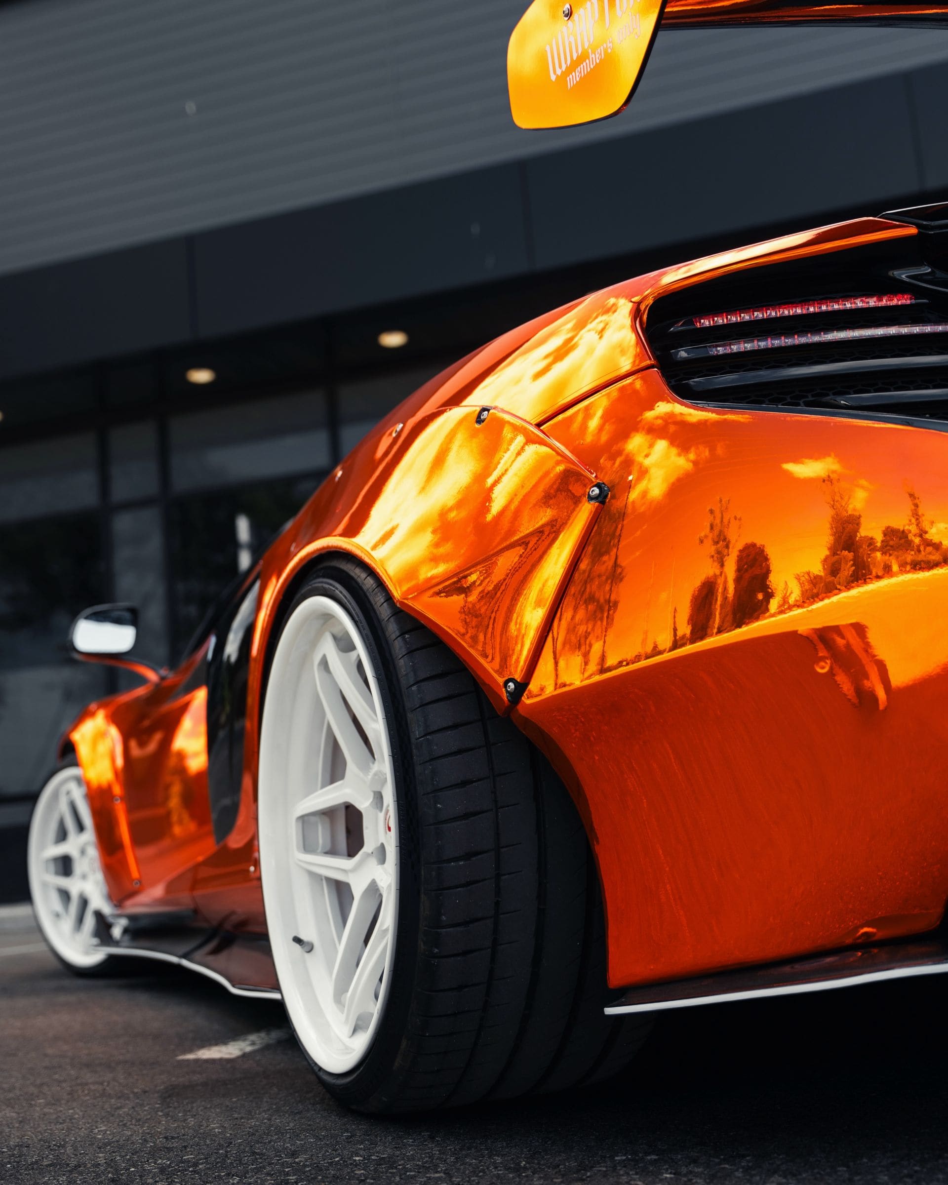 Wraptors McLaren build detail