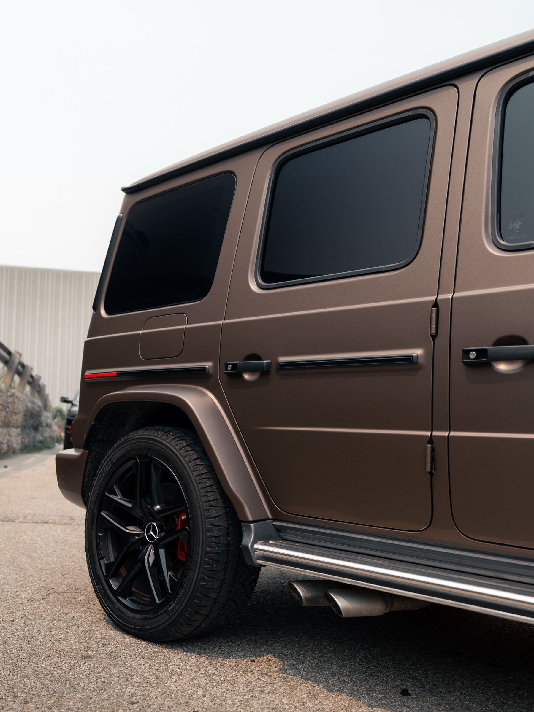 Wraptors Mercedes-AMG G-Wagon build, side profile