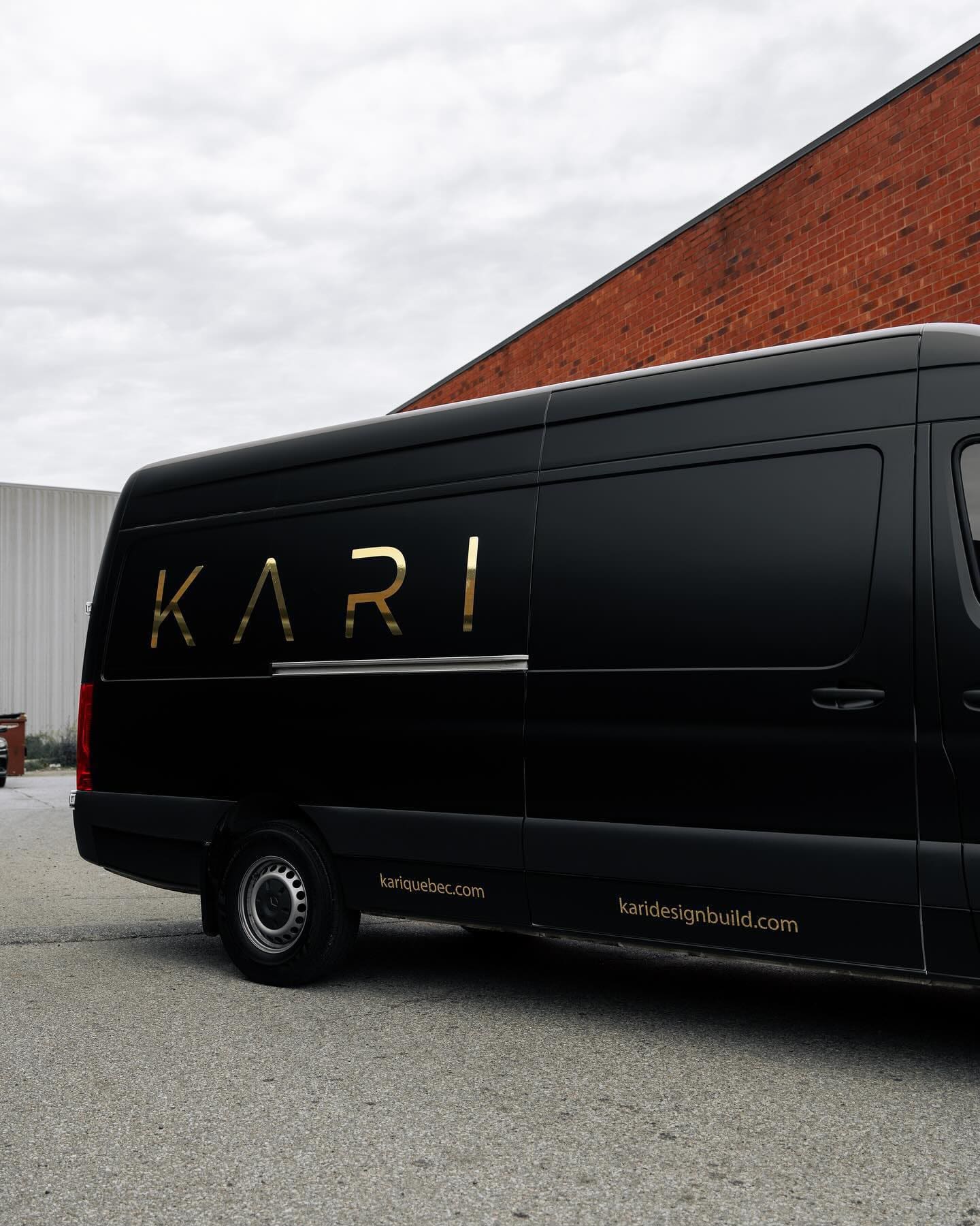 Wraptors commercial wrap, KARI branded van